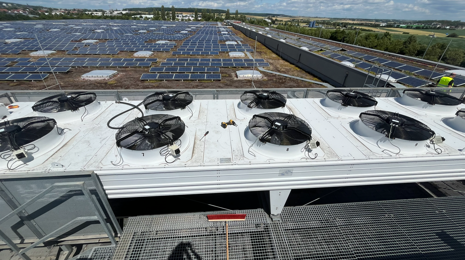 Wärmetauscher gereinigt